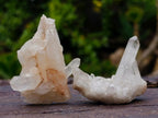 Natural Small Malagasy Quartz Clusters x 35 From Madagascar