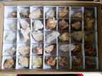Natural Small Malagasy Quartz Clusters x 35 From Madagascar