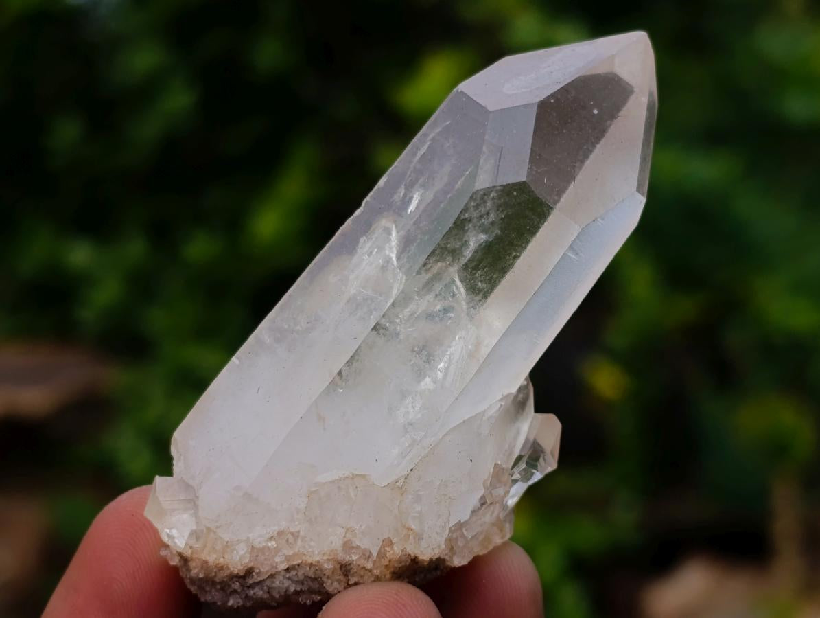 Natural Small Malagasy Quartz Clusters x 35 From Madagascar