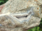 Natural Blue Lace Agate Specimens x 2 From Nsanje, Malawi