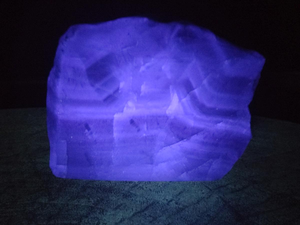 Polished One Side Watermelon Fluorite Slices x 3 From Uis, Namibia