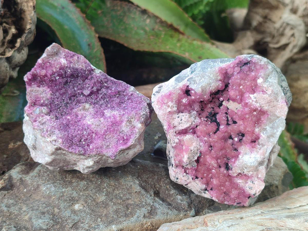 Natural Cabinet Size Spherocobaltite Specimens x 3 From Mashamba West Mine, Congo