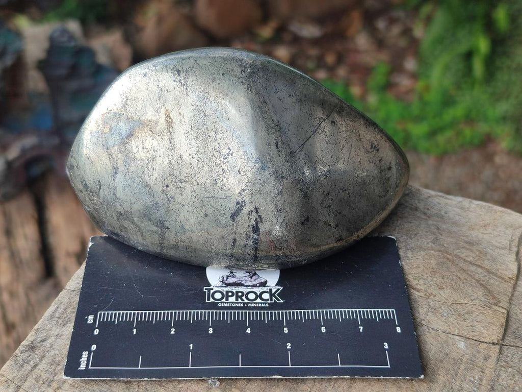 Polished Basalt Pharaoh Stone Free Forms x 3 From Iron Duke Mine, Zimbabwe
