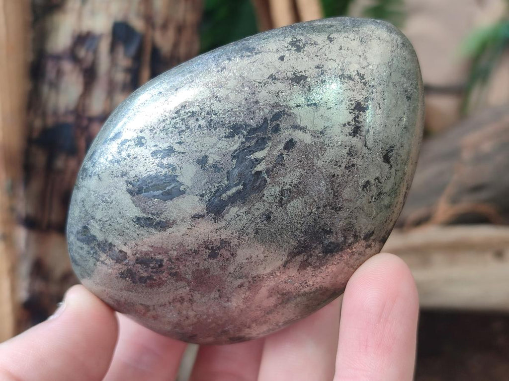 Polished Basalt Pharaoh Stone Free Forms x 3 From Iron Duke Mine, Zimbabwe