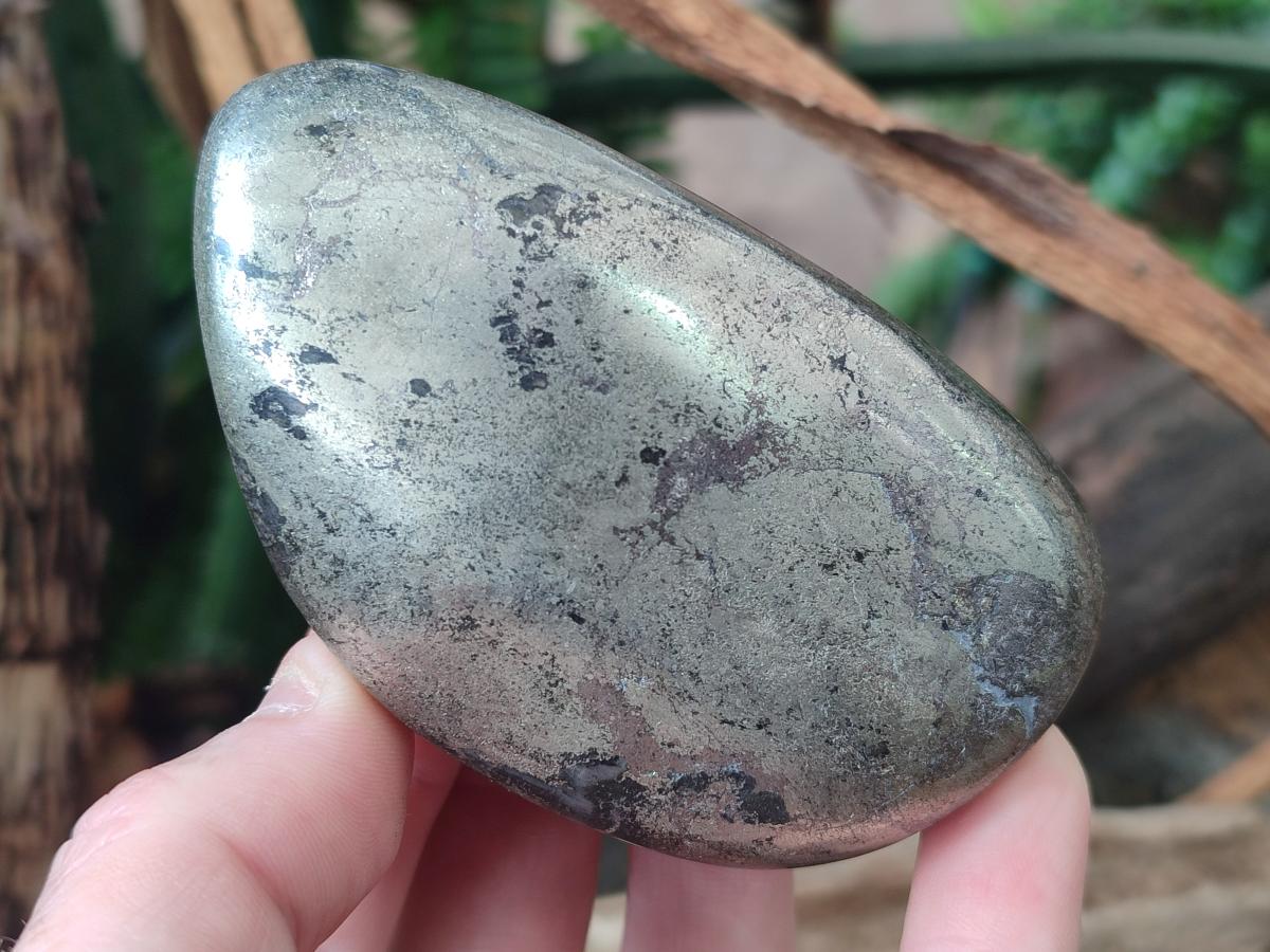 Polished Basalt Pharaoh Stone Free Forms x 3 From Iron Duke Mine, Zimbabwe