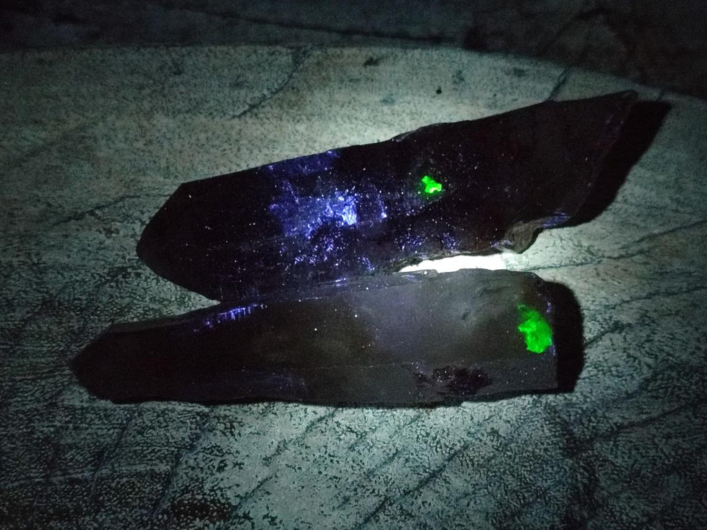 Natural Smokey Quartz Crystals x 12 From Erongo, Namibia