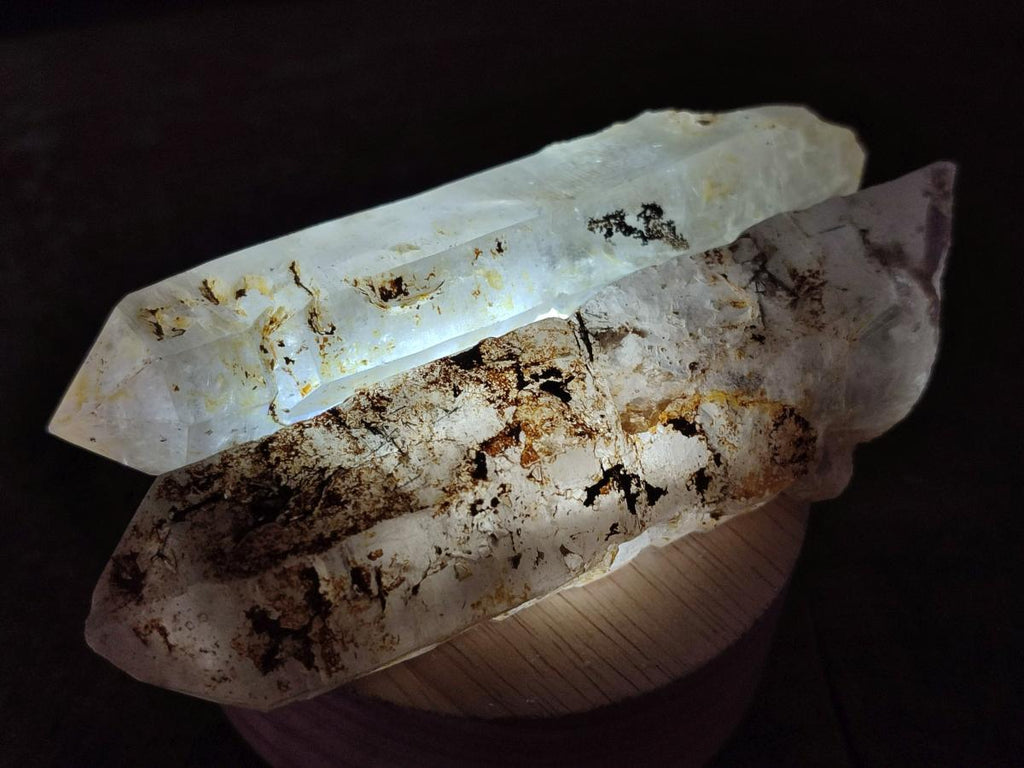 Natural Smokey Quartz Crystals x 12 From Erongo, Namibia