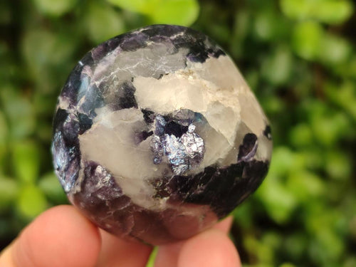 Polished Lepidolite Standing Display Pieces x 12 From Zimbabwe