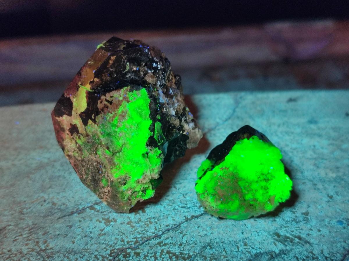 Natural Schorl Black Tourmaline Specimens x 58 From Erongo, Namibia