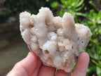 Natural Snow Finger Quartz Coated Clusters x 6 From Albert's Mountain, Lesotho