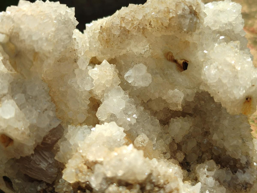 Natural Snow Finger Quartz Coated Clusters x 6 From Albert's Mountain, Lesotho