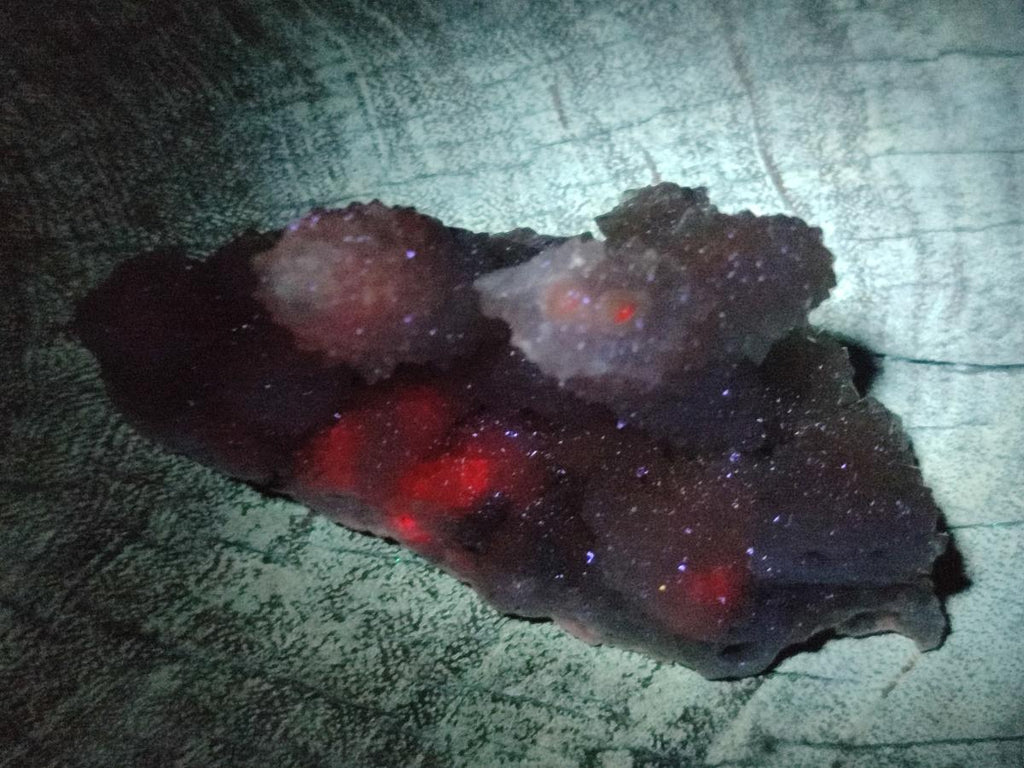 Natural Snow Finger Quartz Coated Clusters x 6 From Albert's Mountain, Lesotho