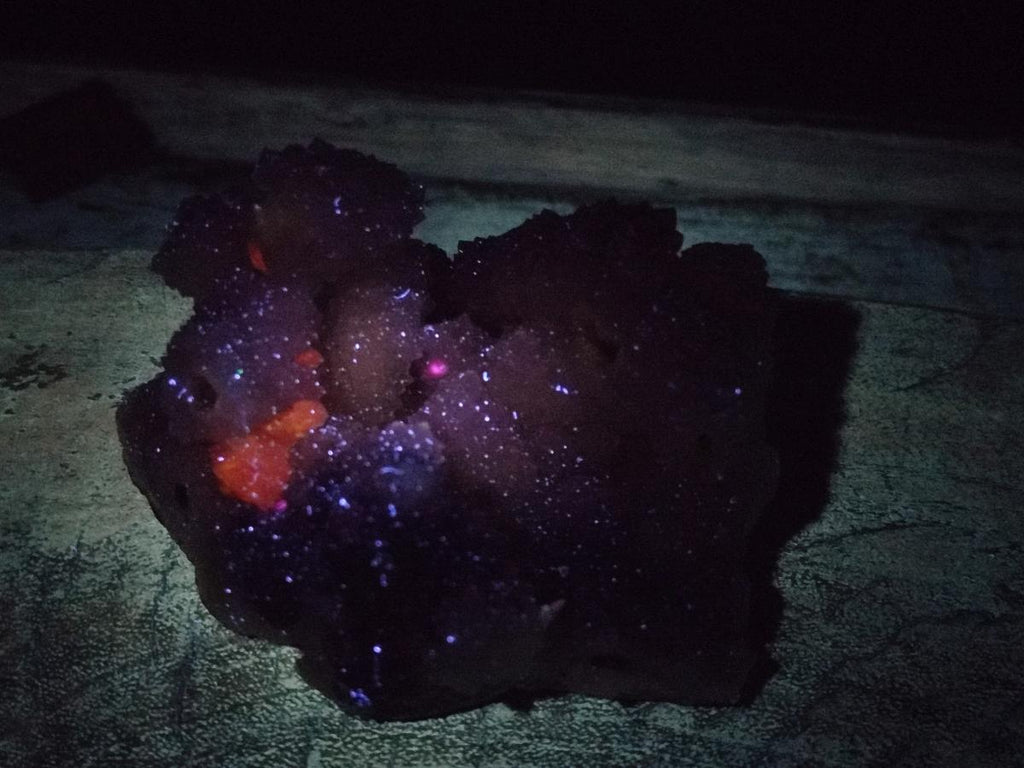 Natural Snow Finger Quartz Coated Clusters x 6 From Albert's Mountain, Lesotho