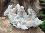 Natural Snow Finger Quartz Coated Clusters x 6 From Albert's Mountain, Lesotho