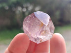 Polished Window Amethyst Crystals x 20 From Akansobe, Madagascar