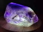 Polished Window Amethyst Crystals x 20 From Akansobe, Madagascar