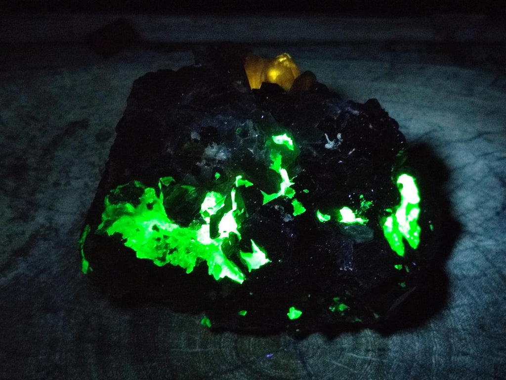 Natural Large Smokey Quartz Cluster with Schorl Black Tourmaline and Hyalite Opal x 1 From Erongo, Namibia