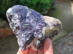 Polished One Side Lithium Silver Leaf Lepidolite Slices x 12 From Zimbabwe