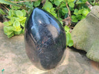 Polished Large Black Tourmaline Standing Display Piece x 1 From Madagascar