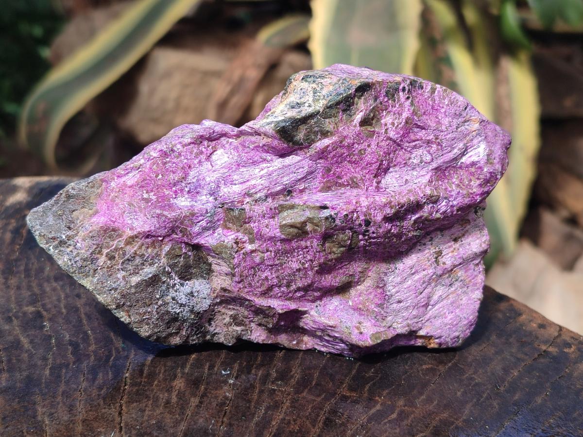 Natural Cobbed Stichtite Specimens x 6 From Barberton, South Africa