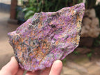Natural Cobbed Stichtite Specimens x 6 From Barberton, South Africa