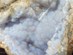 Natural Blue Lace Agate Specimens x 5 From Nsanje, Malawi