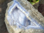 Natural Blue Lace Agate Specimens x 5 From Nsanje, Malawi