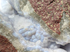 Natural Blue Lace Agate Specimens x 5 From Nsanje, Malawi