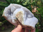 Natural Blue Lace Agate Specimens x 5 From Nsanje, Malawi