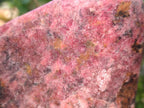Polished Rhodonite Standing Display Pieces x 2 From Rhusinga, Zimbabwe