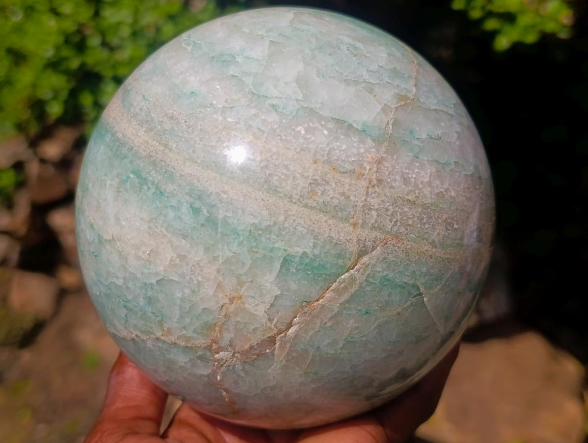 Polished Large Mix of Multi Mineral Spheres x 2 From South Africa