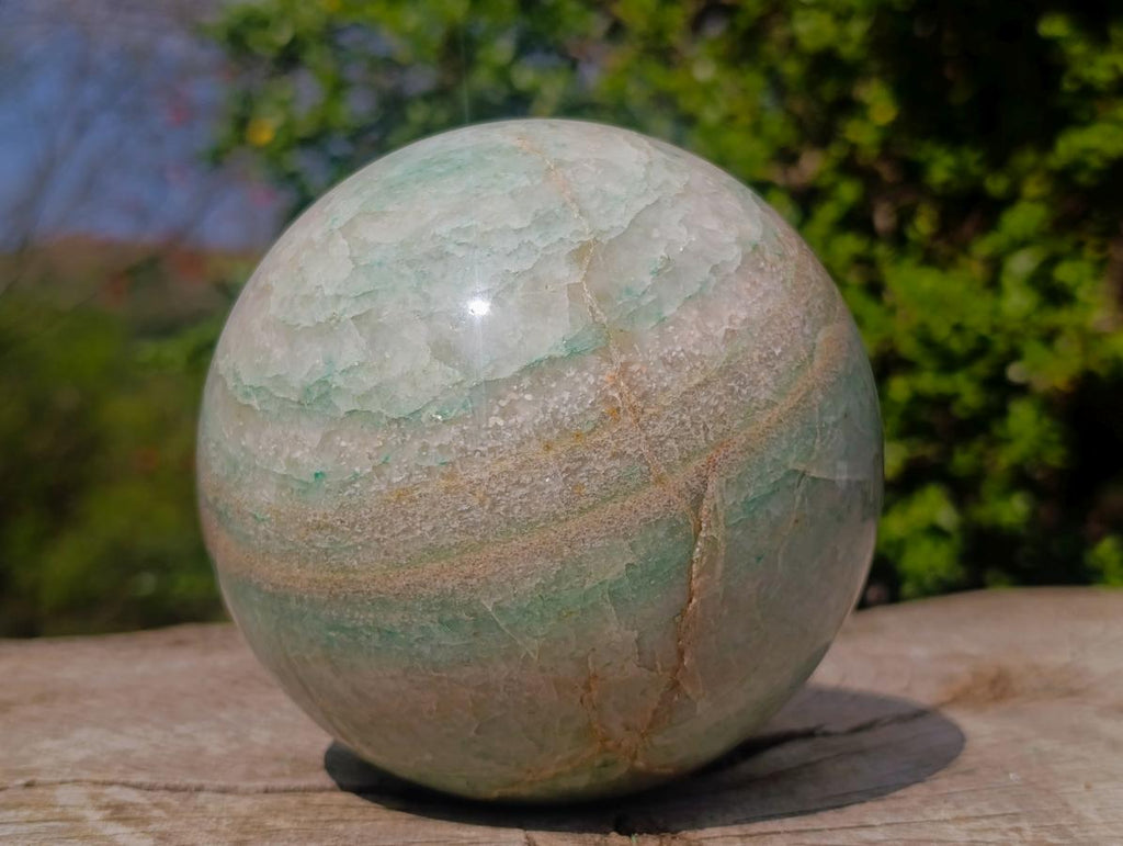 Polished Large Mix of Multi Mineral Spheres x 2 From South Africa