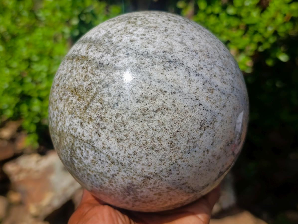Polished Large Mix of Multi Mineral Spheres x 2 From South Africa