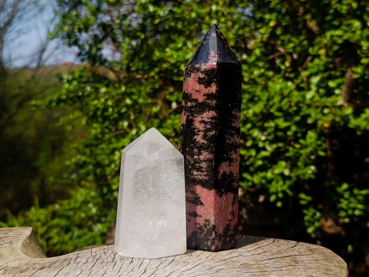 Polished Mix of Multi Mineral Crystals x 6 From Southern Africa