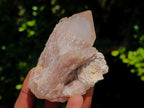 Natural Cascading White Phantom Smokey Luena Quartz Clusters x 12 From Luena, Congo