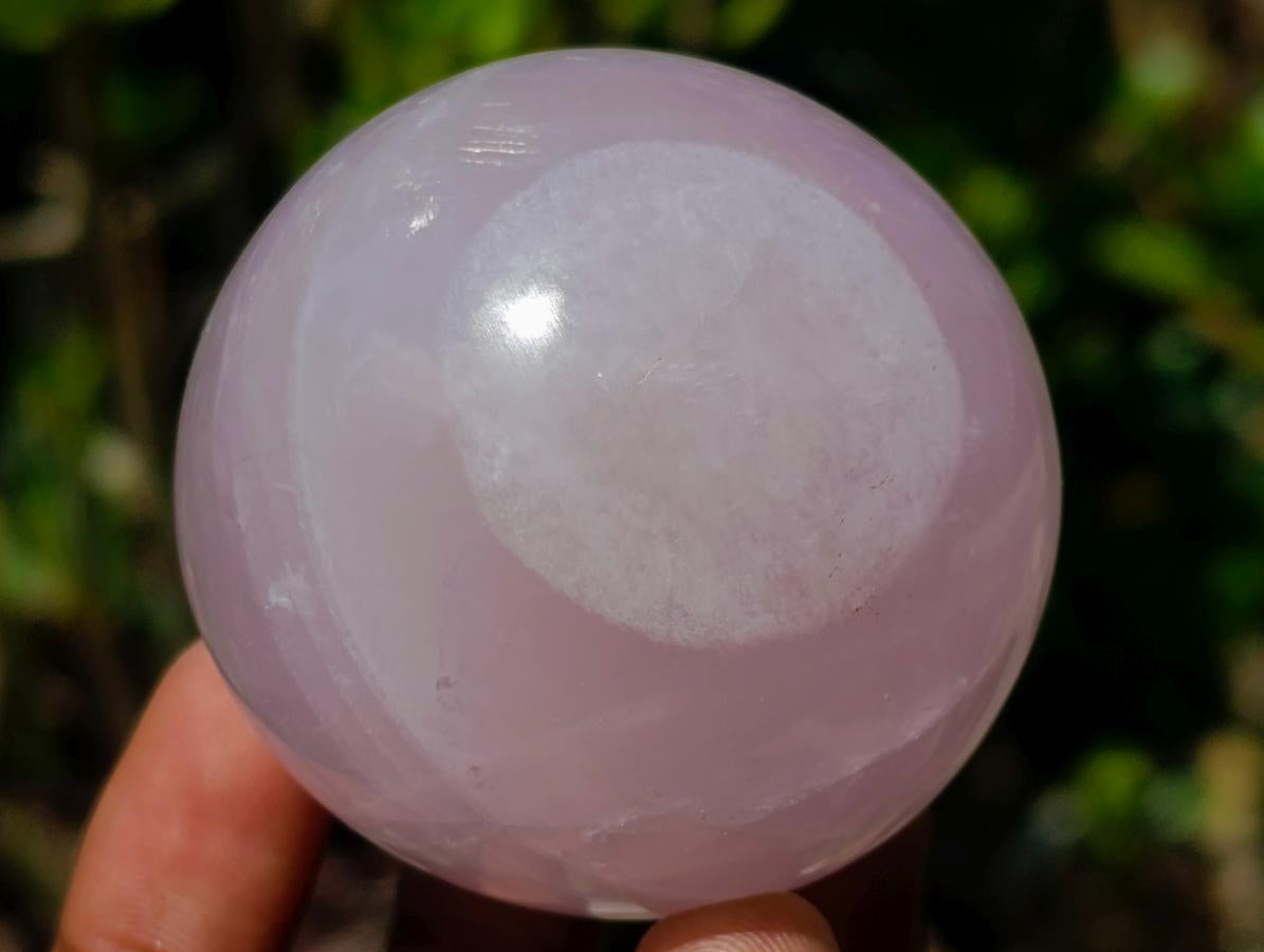 Polished Gemmy Rose Quartz Spheres x 6 From Madagascar