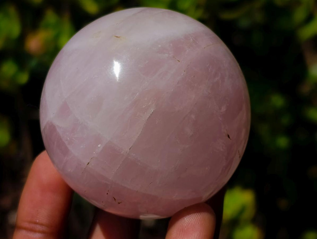 Polished Gemmy Rose Quartz Spheres x 6 From Madagascar