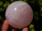 Polished Gemmy Rose Quartz Spheres x 6 From Madagascar