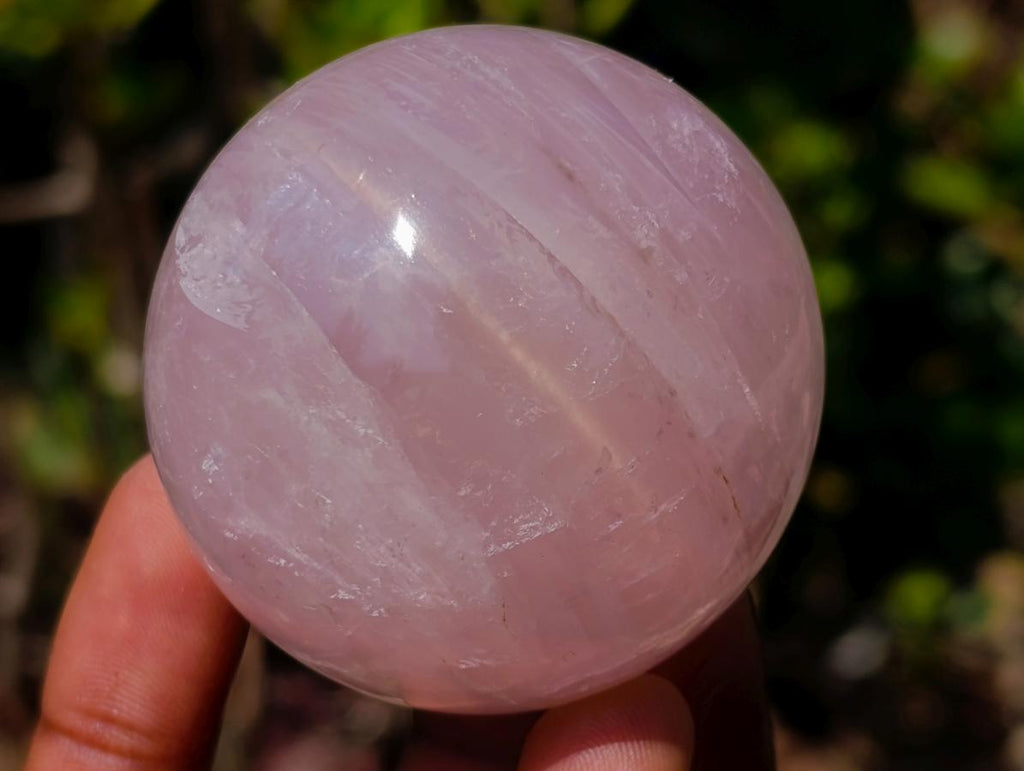 Polished Gemmy Rose Quartz Spheres x 6 From Madagascar