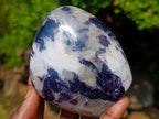 Polished Lepidolite Standing Display Pieces x 6 From Zimbabwe