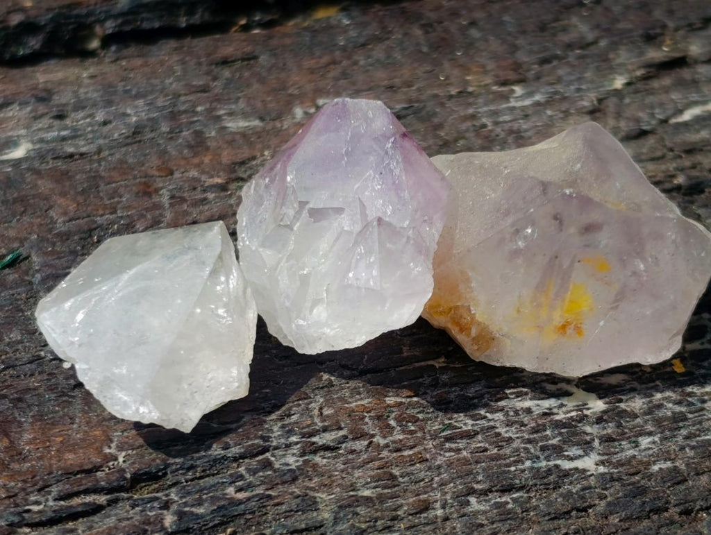 Natural Mix of Spirit Quartz Crystals x 110 From Boekenhouthoek, South Africa