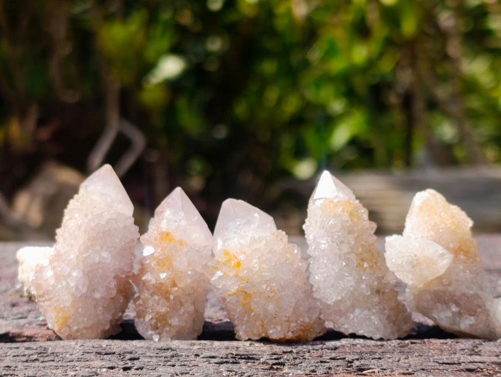 Natural Mix of Spirit Quartz Crystals x 110 From Boekenhouthoek, South Africa