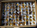 Polished Golden Tigers Eye Tumbled Slices x 111 From Prieska, South Africa