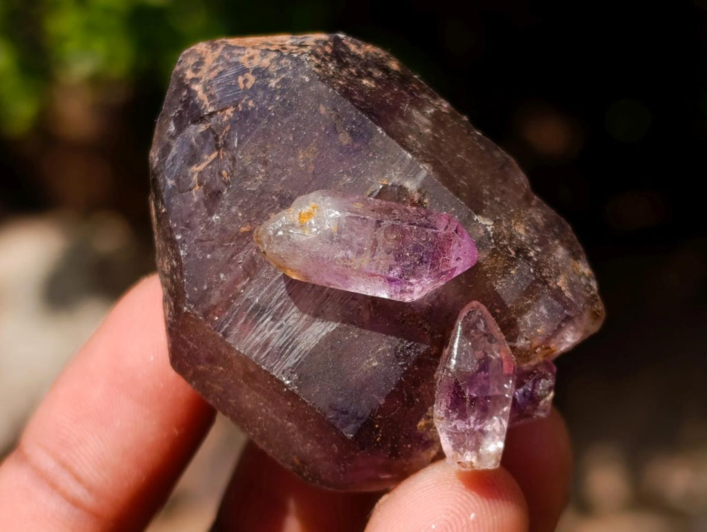 Hand Made Conglomerate Chiredzi Amethyst Crystals x 24 From South Africa