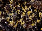Natural Smokey Fluorite Specimens with Yellow Muscovite Mica x 3 From Erongo, Namibia