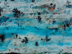 Natural Large Drusy Coated Chrysocolla Specimens with Malachite and Heterogenite x 1 From Lupoto Mine, Congo