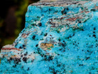 Natural Large Drusy Coated Chrysocolla Specimens with Malachite and Heterogenite x 1 From Lupoto Mine, Congo