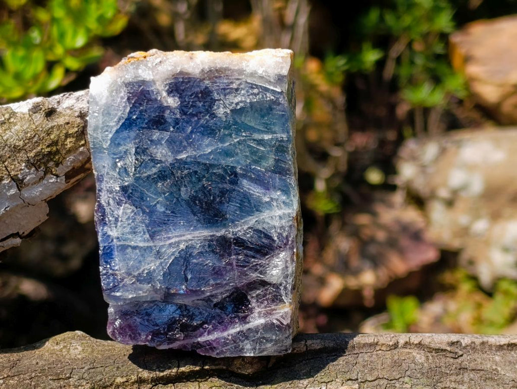 Natural Watermelon Fluorite Cobbed Specimens x 6 From Uis, Namibia