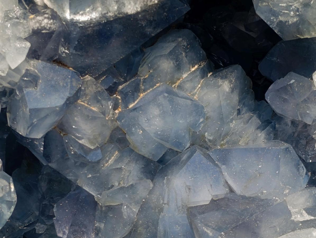Natural XL Blue Celestite Geode Specimen x 1 From Sakoany, Madagascar