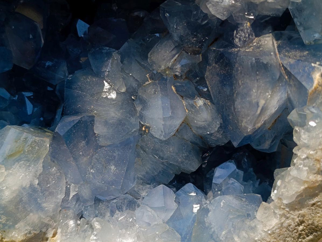 Natural XL Blue Celestite Geode Specimen x 1 From Sakoany, Madagascar